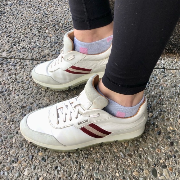 Bally Shoes - BALLY Switzerland Opunzia sneakers Shoes Flats white leather size 9